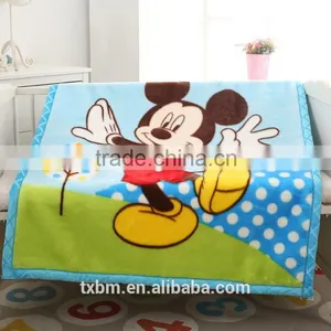Cartoon 100% Polyester Coral Fleece Baby Blanket Baby Bedding Sets thumbnail-2