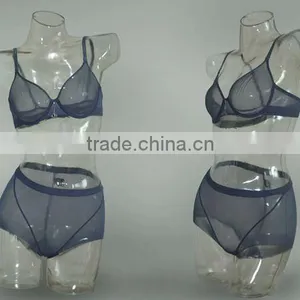 Transparent Plastic Torso Mannequin thumbnail-1