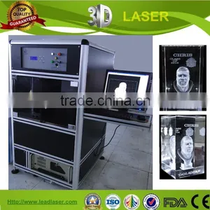 Valuable Technical Larger Engraving Size Galvanometer Diode Pumped 3D Photo Crystal Laser Engraving Machine thumbnail-1