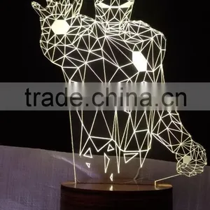 Acrylic Led Night Lights,coloured LED Night Light,acrylic Table Light thumbnail-2