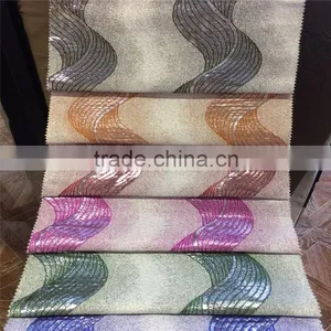 100%polyester Cheap 280cm Wide Curtain With Metallic Yarn thumbnail-1