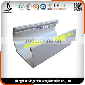 SGB Anti Fading 7inch PVC Rain Gutter For Kenya, Uganda thumbnail-6