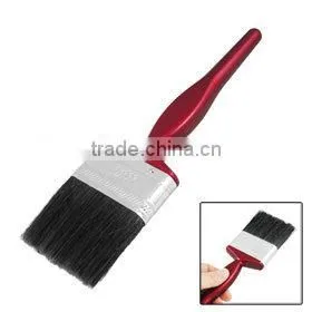 2.5" Wide Black Bristle Dark Red Handle Paint Brush Painting Tool thumbnail-1