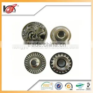 Western Metal Buttons Lead Free Snap A/Silver Button thumbnail-1