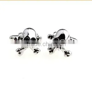 Silver Skull Cufflinks thumbnail-1