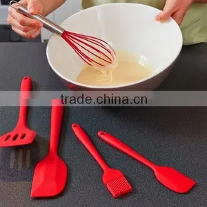 Set of 5 Factory Wholesaler High Quality Kitchenware Silicone Utensils Quality Choice thumbnail-1