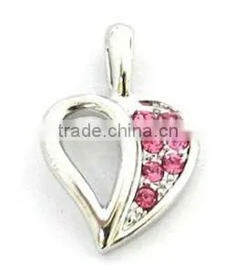 Diamond Heart Shaped Scalar Energy Pendant for Jewelry,various Designs,passed SGS Factory Audit thumbnail-1