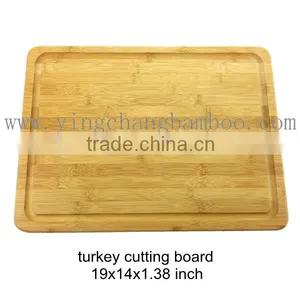 Extra Large Bamboo Turkey Chopping Board for a Thanksgiving Turkey thumbnail-2