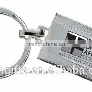 Nice Zinc Alloy Rectangular Metal Keychain, Alloy Keychain, Keyholder,Keyring thumbnail-1