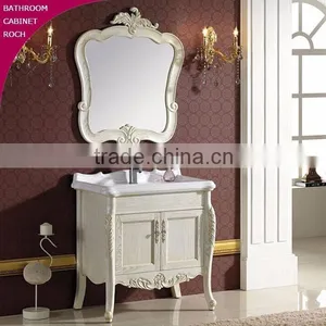 ROCH 103 Top Quality Design Ashtree Bathroom Vanity Cabinet Basin thumbnail-1