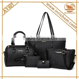 Woman Fashion 2016 5 Pieces Leather Tote Bag High End Handbag Quality Choice thumbnail-1