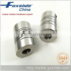 Stainless Steel Set Screw Type 16x23mm Flexible Beam Helical Coupling thumbnail-4
