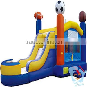Inflatable Bouncer Slide 0.55mm Pvc Tarpaulin Inflatable Bouncer Combo thumbnail-2