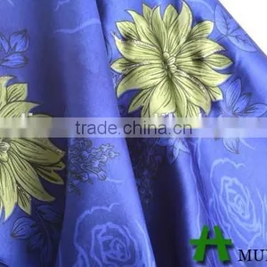 Mulinsen Printed Polyester Wholesale Silver Satin Fabric Price/ Nightdress Fabric thumbnail-2