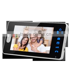Home Security 1 Camera 3 Monitors Wireless Color Video Doorphone thumbnail-5