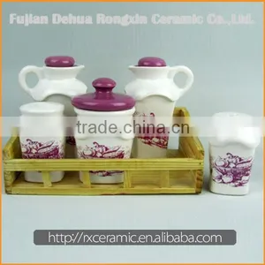 Made in China Hot Sale Slap-up Condiment Set/coffee Candy Jar thumbnail-1