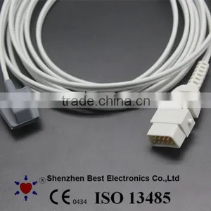 RGB Medical Reusable Infant Silicon Soft Tip SpO2 Sensor, BCI Tech, Compatible With RGB (BCI Tech), 0.9m, 9pin thumbnail-1