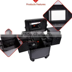 Aluminum Trolley Makeup Cases thumbnail-4