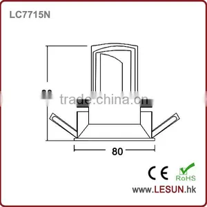 White 8W Cob Led Downlight for Hotel Lighting LC7710N thumbnail-6