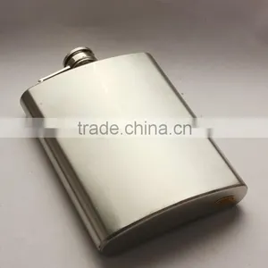 9oz Mini Flask Leak-proof Eco-friendly FDA LFGB Stainless Steel Hip Flask Lead Pb Free thumbnail-1