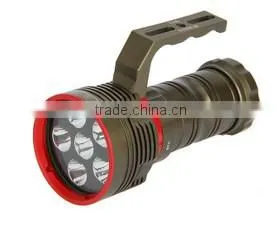 200M Deep Diving Flashlight 6*CR EE XM-L U2 LED 3-mode 5000LM High Light Led Torch Flashlight thumbnail-4