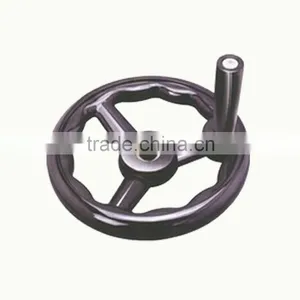 YONGXING Brand Grey Iron Cast & Nodular Iron Cast Casting Hand Wheel ,hand Wheels for CNC Lathe, Cast Iron Parts thumbnail-6