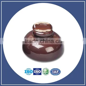 High Volatge Porcelain 33KV Pin Type Insulators Electrical Porcelain Insulators thumbnail-1