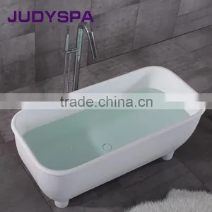 Solid Surface Stone Bathtub Freestanding With Foot YG9997 thumbnail-1