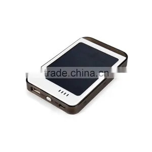 Most Popular Built-in Battery 6000mah Portable Solar Charger Power Bank, Solar Cell Phone Charger thumbnail-6