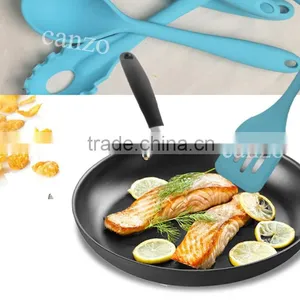 FDA LFGB Food Grade Wholesale Silicone Kitchen Utensils Set Modern Kitchen Tool Set thumbnail-2