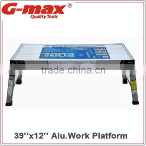 G-max Multipurpose Aluminum Work Flatform With Anti-skid Feet GT19902 thumbnail-1
