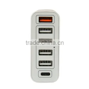 HUNDA USB USB C 3.0 Type C Charger With Quick Charge 3.0 for Galaxy S7/S6/Edge, Nexus 6P, LG ,Xiaomi5 thumbnail-2