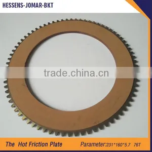 Excavator Forklift Loader Bulldozer Friction Material Clutch Disc Plate76T thumbnail-2