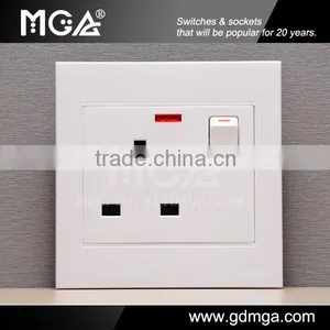 MGA A9 Series uk Wall Switch and Socket&BS Plug Socket&european Wall Socket and Switch thumbnail-1