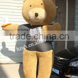 Inflatable Black Bear Cartoon Movable Model With Logo thumbnail-3