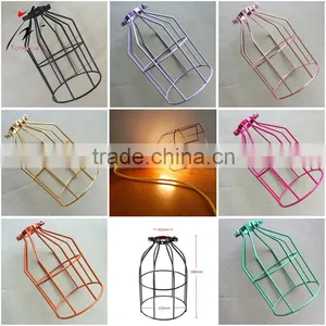 Classical Industrial Style Metal Cage Ceiling Pendant Light Lamp Shades thumbnail-1