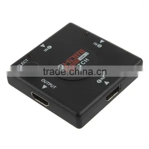New Portable 1x4HD Splitter3 in 1Out 4 Ports Hdmi Splitter to Coaxial thumbnail-4