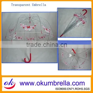Hot Sale Custom Printing Transparent Kids Umbrella thumbnail-5