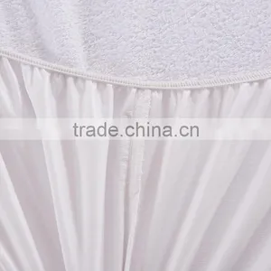 Wholesale Wool Polar Fleece Waterproof PVC Film Hospital Bed Mattress Cover thumbnail-4