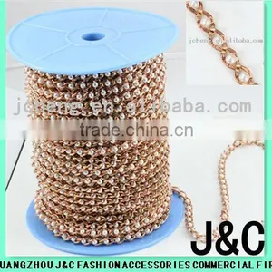Raw Jewellry Brass Chain With Pearl thumbnail-1