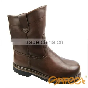 Trade Assurance Genuine Leather High Quality Strong Men Shoes Work, Iso 20345, Agriculture Safety Shoes Facotry SA-3301 thumbnail-1