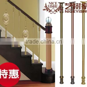 Decorative Wrought Iron Stair Railings Suppliers / Iron Hand Rails thumbnail-5