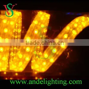 High Quality PVC 4 Wires Flat Multifunctional Led Rope Light thumbnail-6