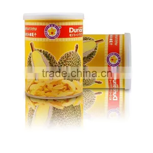 Thailand's Best HACCP , HALAL , GMP, KOSHER& ISO 22000 Certified Vacuum Freeze Dried Durian in Tin Can thumbnail-1