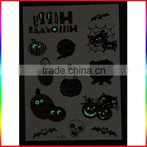 Halloween Luminous Tattoo Stickers New Cross Tattoo Stickers thumbnail-1