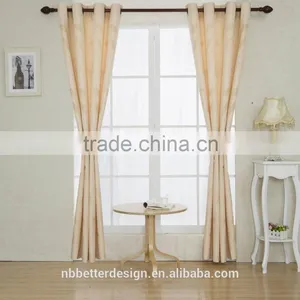 2PCS STRIPE JACQAURED BLACKOUT BRAND NAME CURTAIN FOR HOME DECOR thumbnail-4