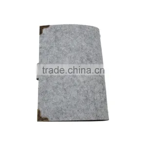 China Factory Wholesale Felt Notebooks and Diary With Clasp thumbnail-5