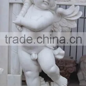 Marble Stone Cherub Statues thumbnail-1