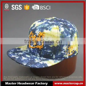 3D Embroidery Colorful 5-panel Snapback thumbnail-1
