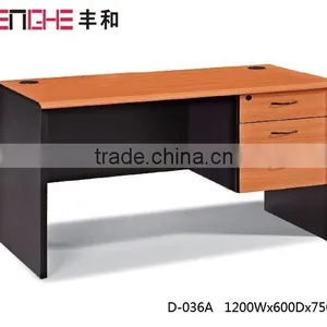 Made in China Commercial Simple Office Desk With Locking Drawers thumbnail-1
